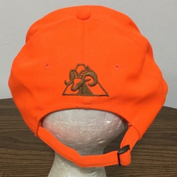 𝅺FLORESCENT ORANGE ROCKY Hat DEER HUNTING NEW! - Picture 6 of 8